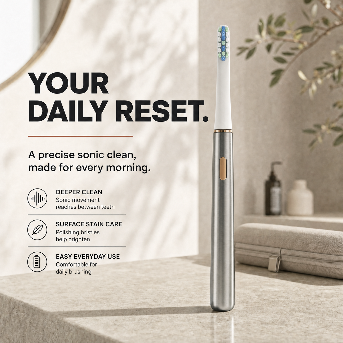 Elvare Sonic Electric Toothbrush